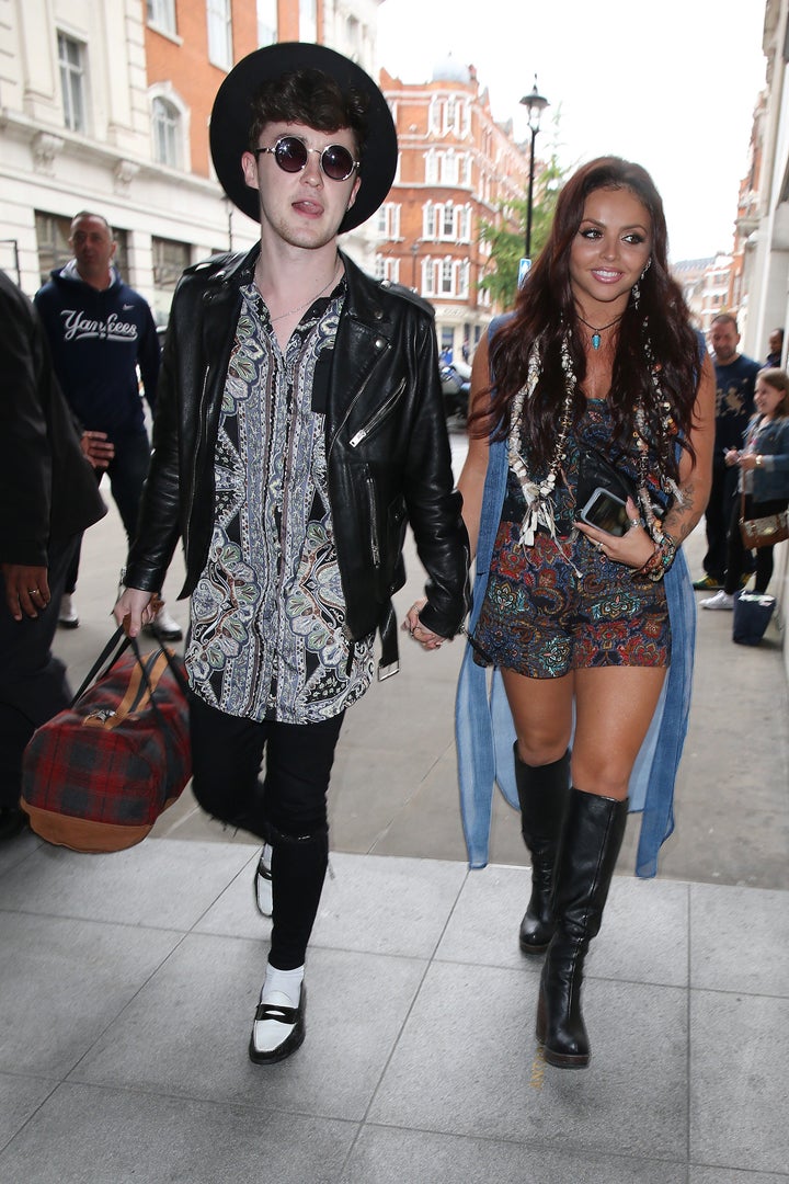 Jake Roche and Jesy Nelson