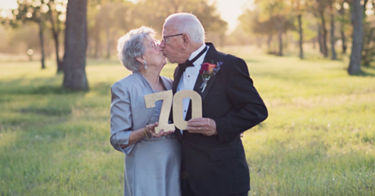 Couple Celebrate 70th Wedding Anniversary With The Photoshoot They ...
