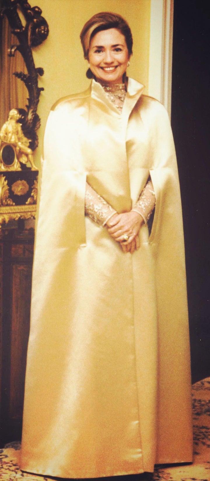 And lo, she rose draped in cloth of gold and crowned in glory.
