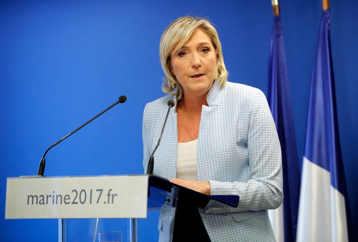 <strong>French far-right leader Marine le Pen is now a contender for the presidency</strong>