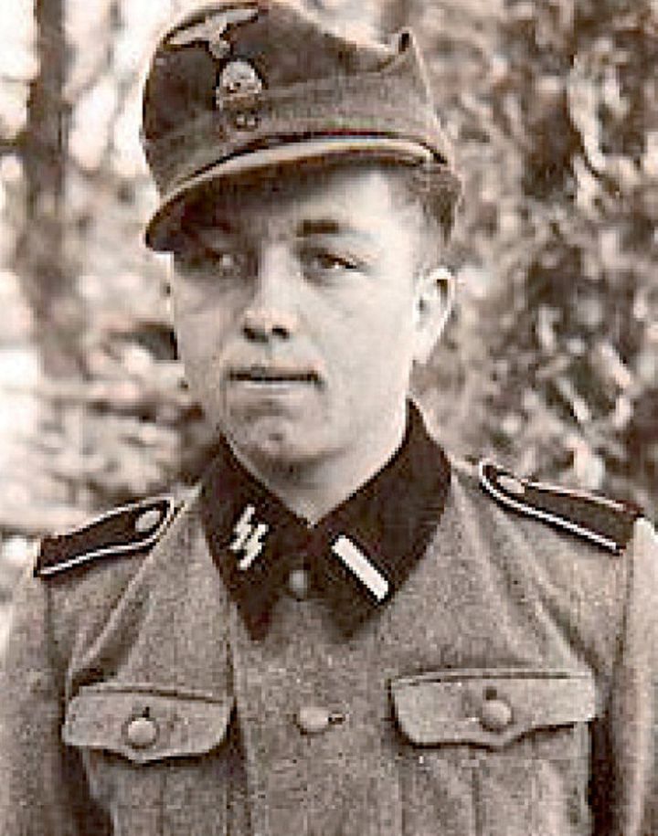 <strong>Heinrich Steinmeyer in his SS uniform</strong>
