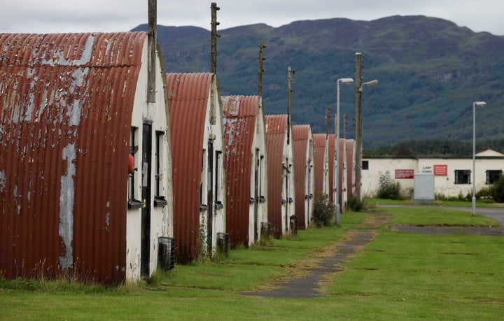 Cultybraggan Camp, near Comrie, Perthshire, where Heinrich Steinmeyer was held during the Second World War