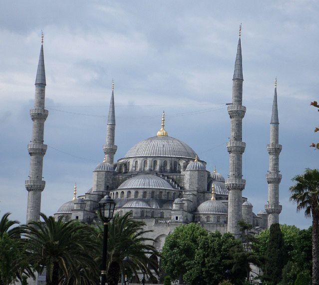 Sultan Ahmet Mosque, known as the Blue Mosque (exterior)