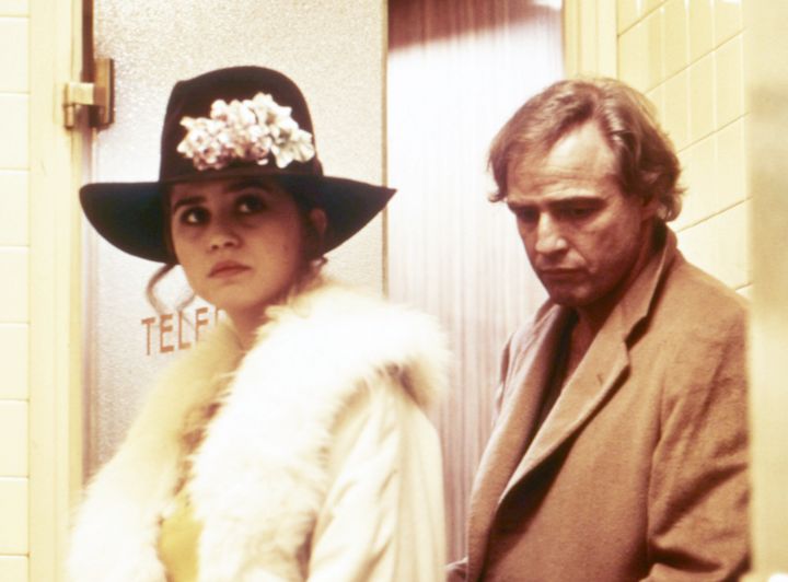 Marlon Brando and Maria Schneider in "Last Tango in Paris."