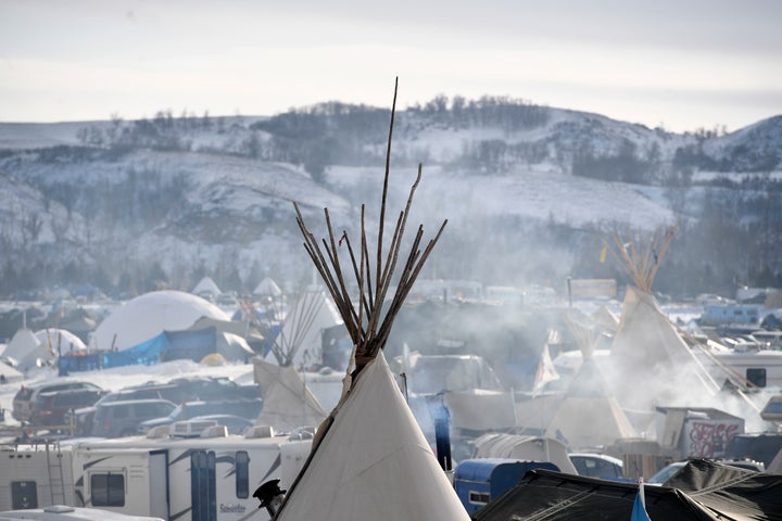 Ed Ou was on his way to the Standing Rock encampment in North Dakota when border officials stopped him.