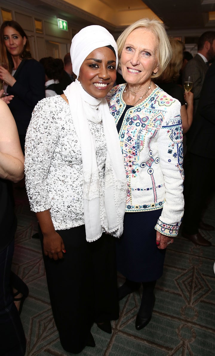 Nadiya Hussain and Mary Berry