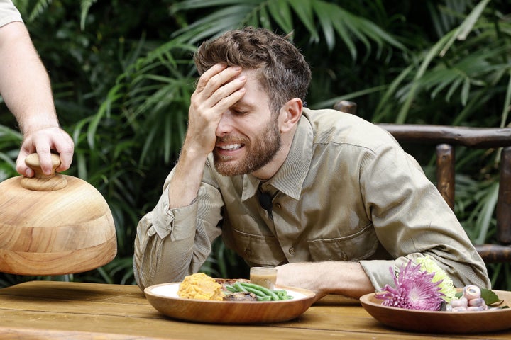 Joel Dommett undertook an eating trial