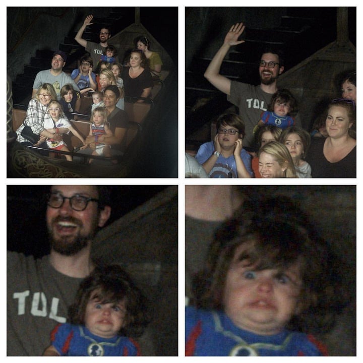 Poppy's Disney World ride photo is pretty epic.