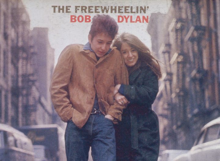"The Freewheelin' Bob Dylan," released by Columbia Records in 1963.
