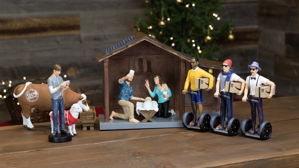 Hipster Nativity