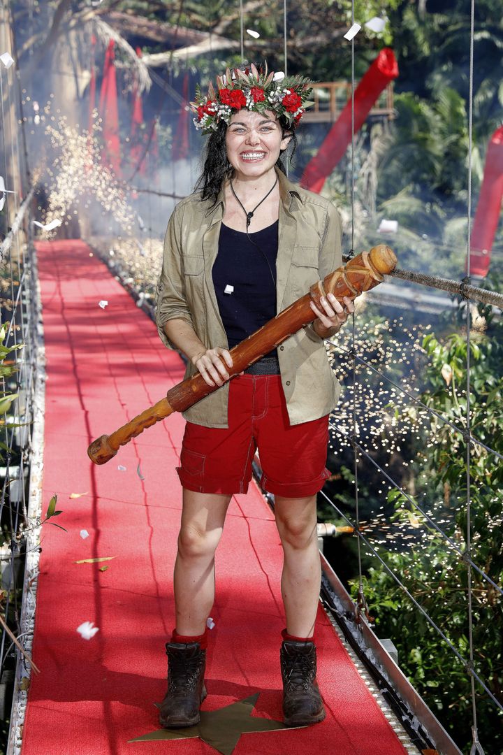 <strong>Newly-crowned Jungle Queen to Scarlett Moffatt</strong>