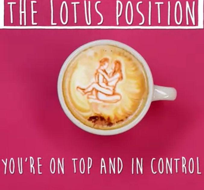 The 7 Best Sex Positions For Women As Illustrated In Latte Art Huffpost Uk Divorce