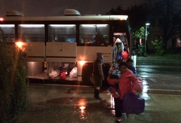 Busloads of mothers and children were dropped off in San Antonio after their release from family immigrant detention.