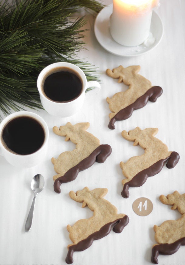 Muddy Reindeer Cookies