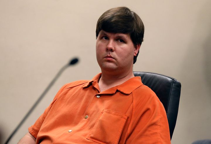 Justin Ross Harris, who is seen during his murder trail back in 2014, was sentenced to life in prison by a judge on Monday.