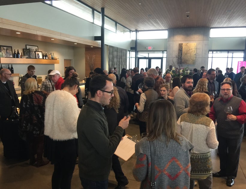 The scene at Ponzi Vineyards