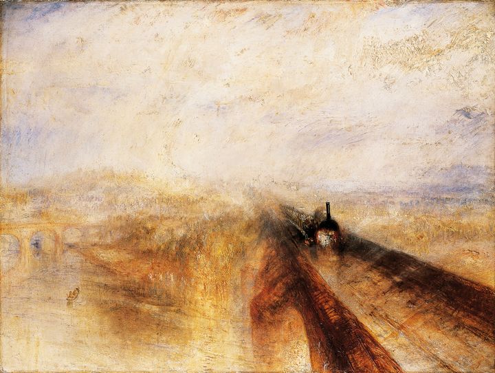 Turner Prize is named after artist Joseph Mallord William Turner, who painted Rain, Steam and Speed: The Great Western Railway.