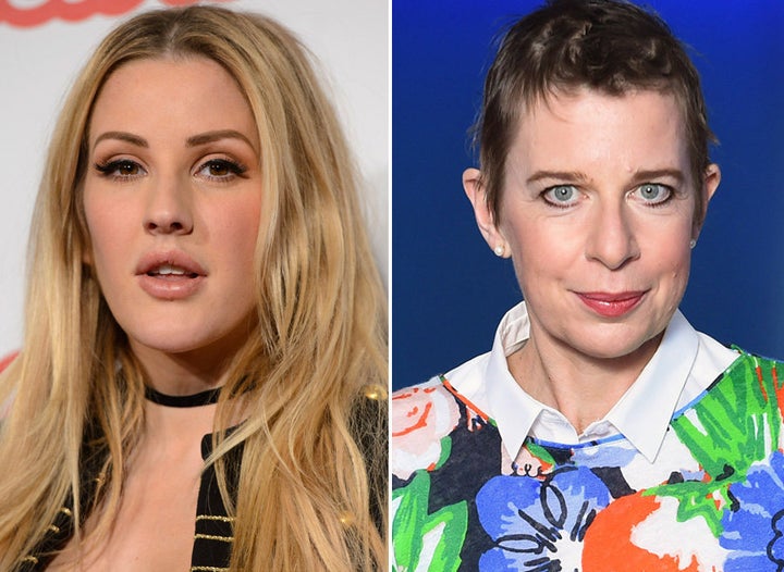<strong>Ellie Goulding and Katie Hopkins</strong>