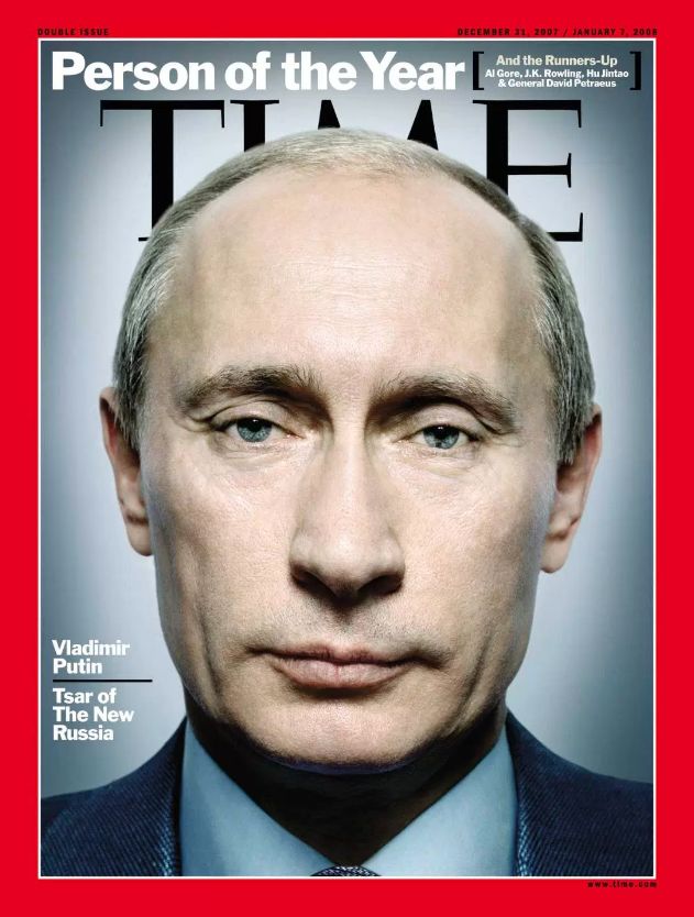 Vladimir Putin has already been Man Of The Year in 2007