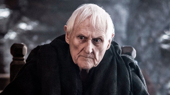 Peter Vaughan as Maester Aemon.