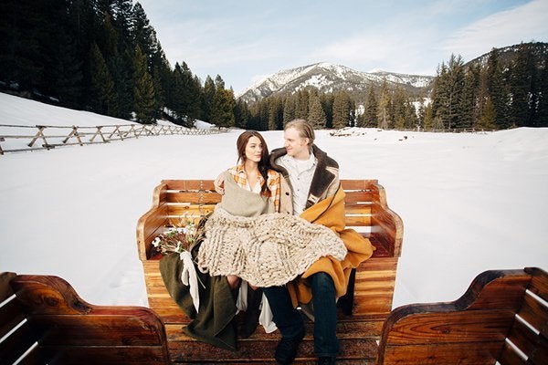 A cozy winter sleigh ride is just what Old Man Winter ordered. The only thing missing is a reindeer.