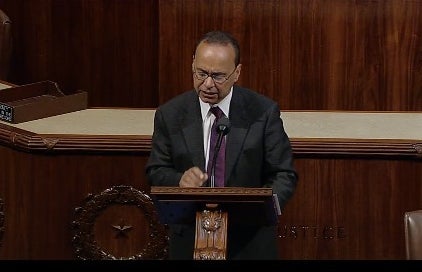 Rep. Luis Gutiérrez (D-IL) speaking on Israel, Palestine and the Two State Solution, December 6, 2016