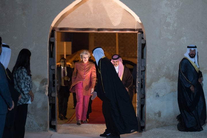 <strong>Prime Minister Theresa May has sidestepped questions about her £995 leather trousers</strong>