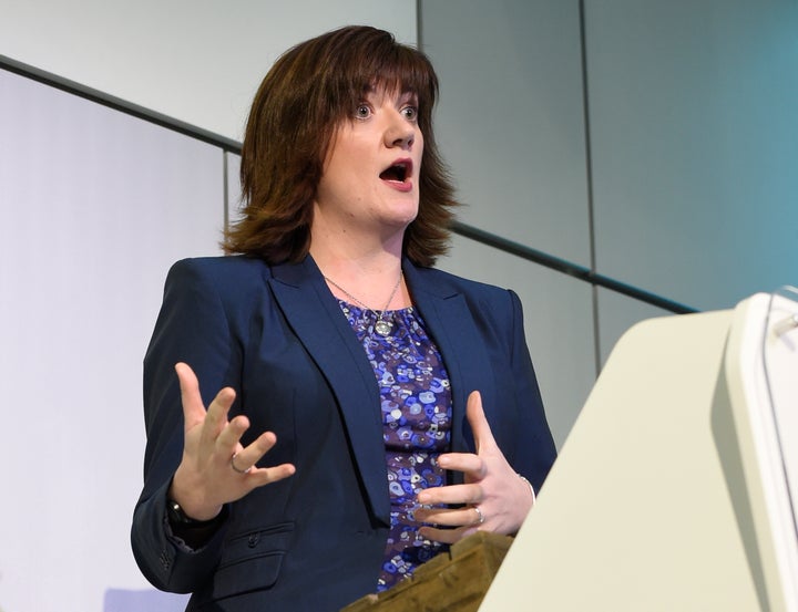 <strong>Nicky Morgan was one of those who lambasted May's choice of clothing</strong>