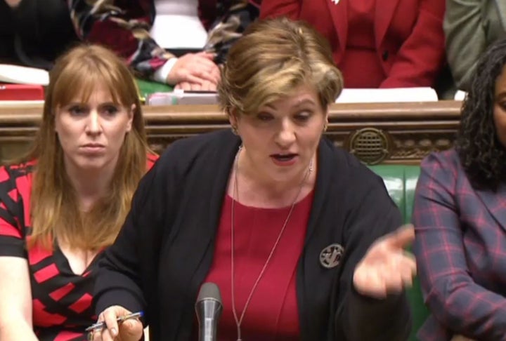 Shadow Foreign Secretary Emily Thornberry