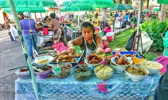 <p><em>Guatemalan street food.</em></p>