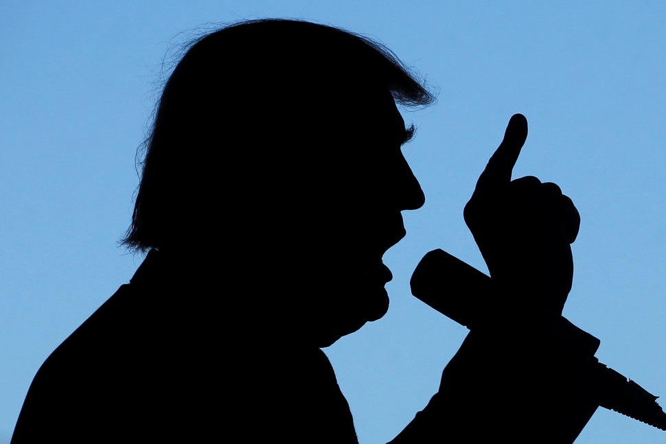 Donald Trump at a campaign rally in Grand Junction, Colorado on Oct. 18.