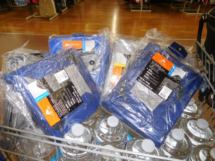 Donated Supplies for Standing Rock Encampment
