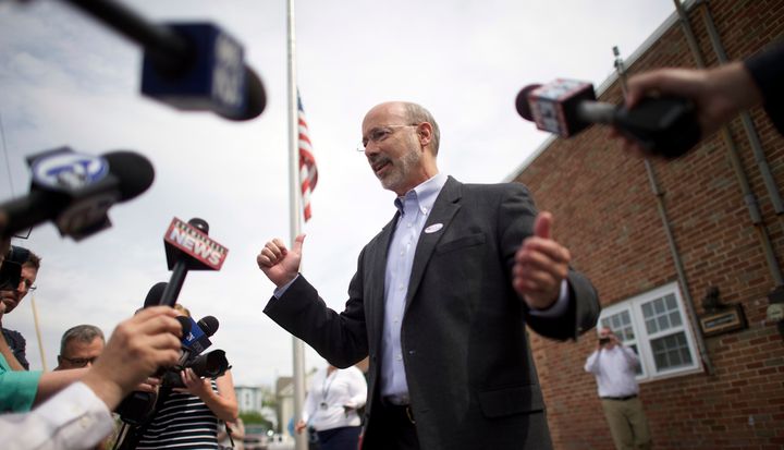 Pennsylvania Gov. Tom Wolf (D) says he's worried what will happen if Republicans in Washington, D.C., repeal Obamacare.