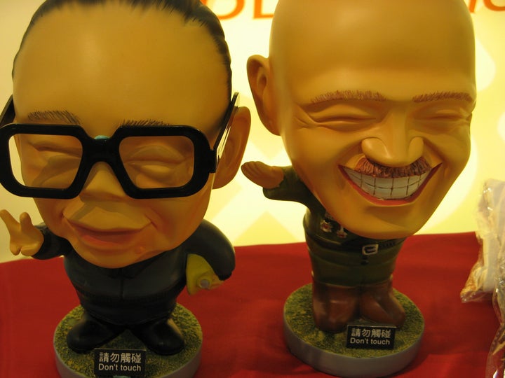 <p>Figurines of Taiwan’s former authoritarian presidents, relics from another time</p>