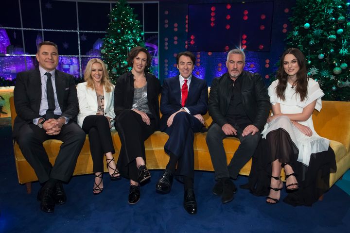 Miranda Hart, Paul Hollywood and Keira Knightley are also guests on the show