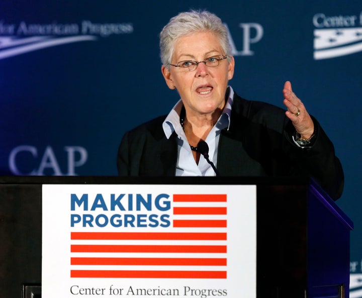 Gina McCarthy, administrator of the EPA. 