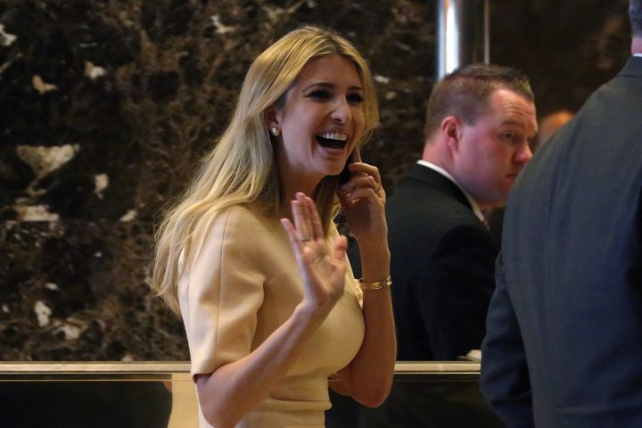 Ivanka Trump markets herself as a champion of the working woman.