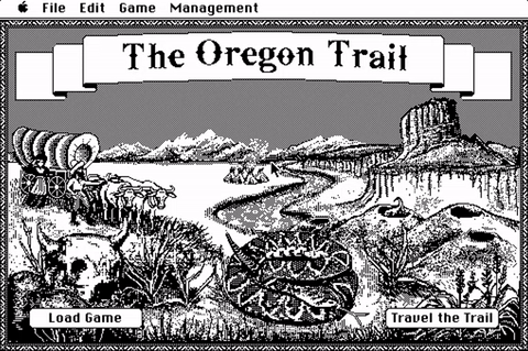 The Oregon Trail for the Apple II
