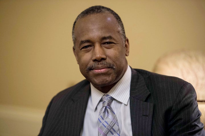 Ben Carson, the retired neurosurgeon who Donald Trump decided to nominate as HUD secretary.