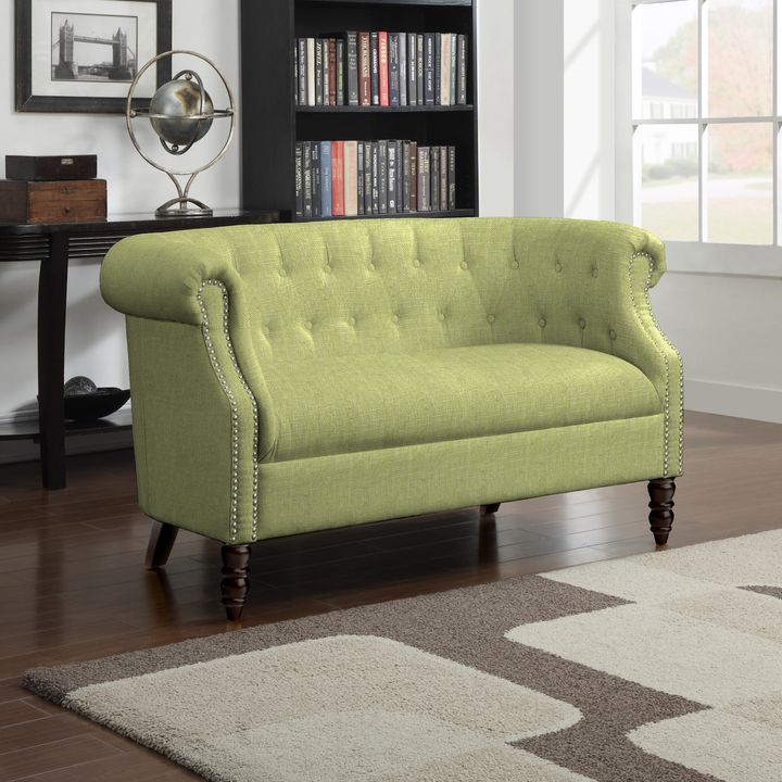 <em>Three Posts Huntingdon Loveseat, $364.99 at <a href="https://www.wayfair.com/Three-Posts-Huntingdon-Loveseat-THRE2393-THRE2393.html" target="_blank" role="link" class=" js-entry-link cet-external-link" data-vars-item-name="Wayfair" data-vars-item-type="text" data-vars-unit-name="5849a327e4b04002fa80480a" data-vars-unit-type="buzz_body" data-vars-target-content-id="https://www.wayfair.com/Three-Posts-Huntingdon-Loveseat-THRE2393-THRE2393.html" data-vars-target-content-type="url" data-vars-type="web_external_link" data-vars-subunit-name="article_body" data-vars-subunit-type="component" data-vars-position-in-subunit="5">Wayfair</a></em>