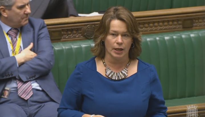 Michelle Thomson addressing the House of Commons