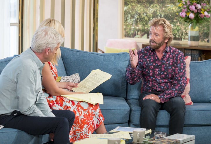 <strong>Noel's June appearance on the programme did not end well </strong>