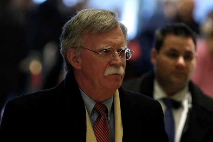Former U.S. Ambassador to the United Nations John Bolton arrives for a meeting with U.S. President-elect Donald Trump at Trump Tower in New York, U.S., December 2, 2016.