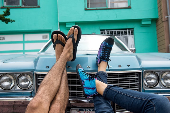 Indosole repurposes car tires and inner tubes into vegan footwear.