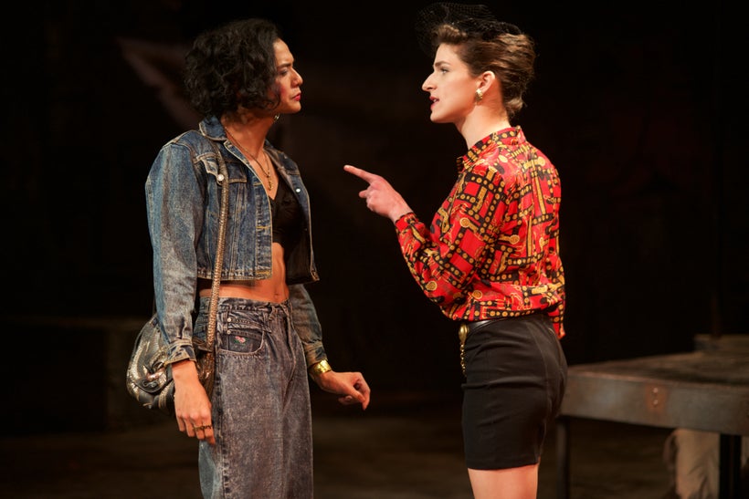JP Moraga as Angela and Eve Lindley as Jaime