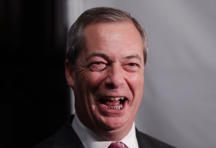 <strong>Farage said he was 'having a great time' since quitting as Ukip leader</strong>