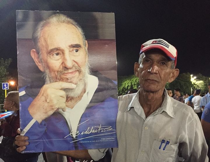 Mourning Fidel at Revolution Square