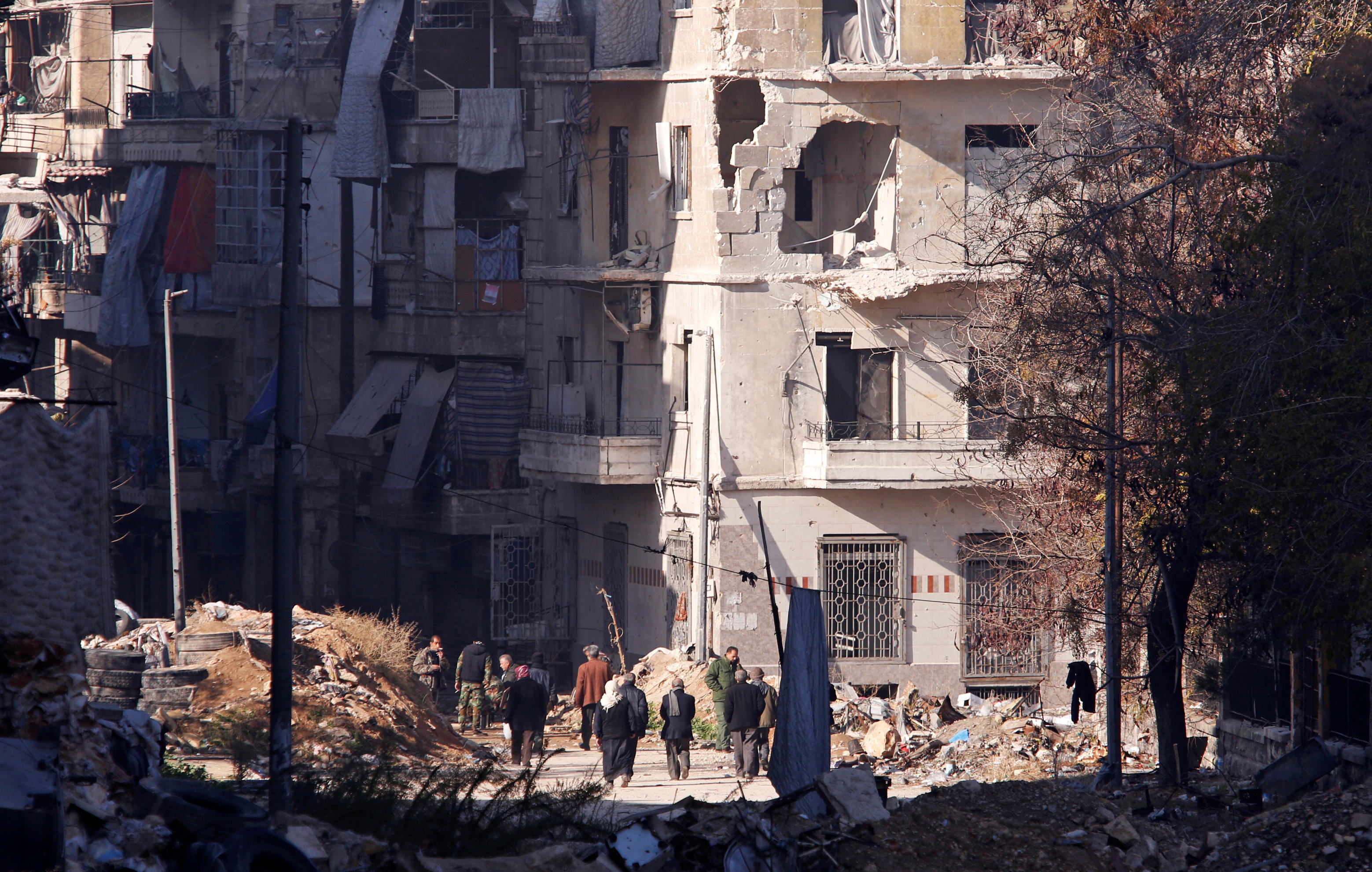 Russia Says Syrian Government Controls 93 Percent Of Aleppo | HuffPost ...