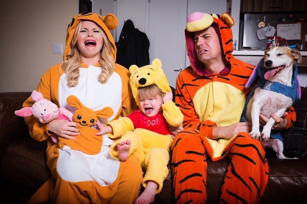 Hilty, Brian and Viola Enjoy Another Holiday: Halloween 2016