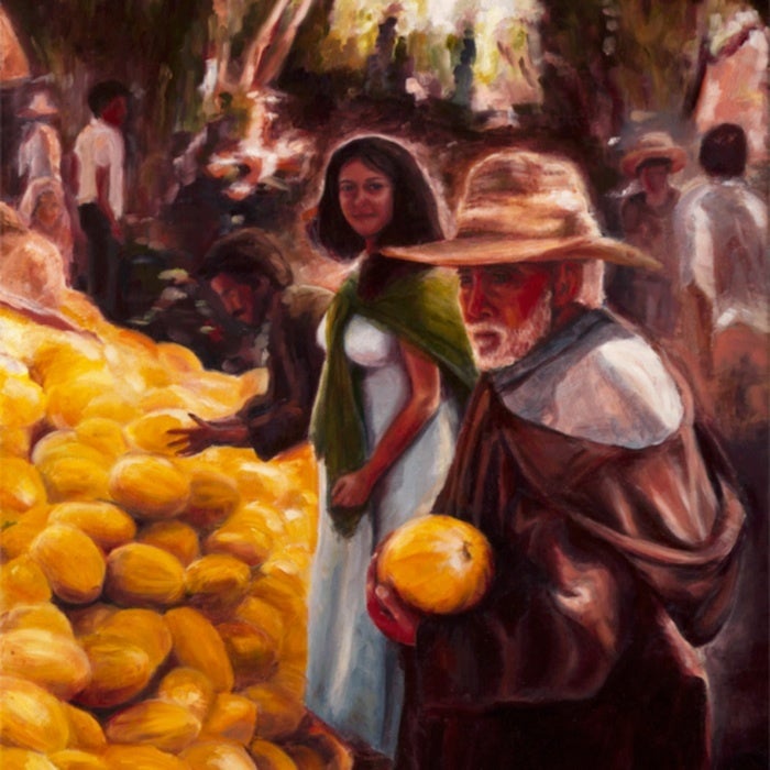<p> Lydia Pépin’s oil paintings captures the human essence in everyday slices of life. </p>